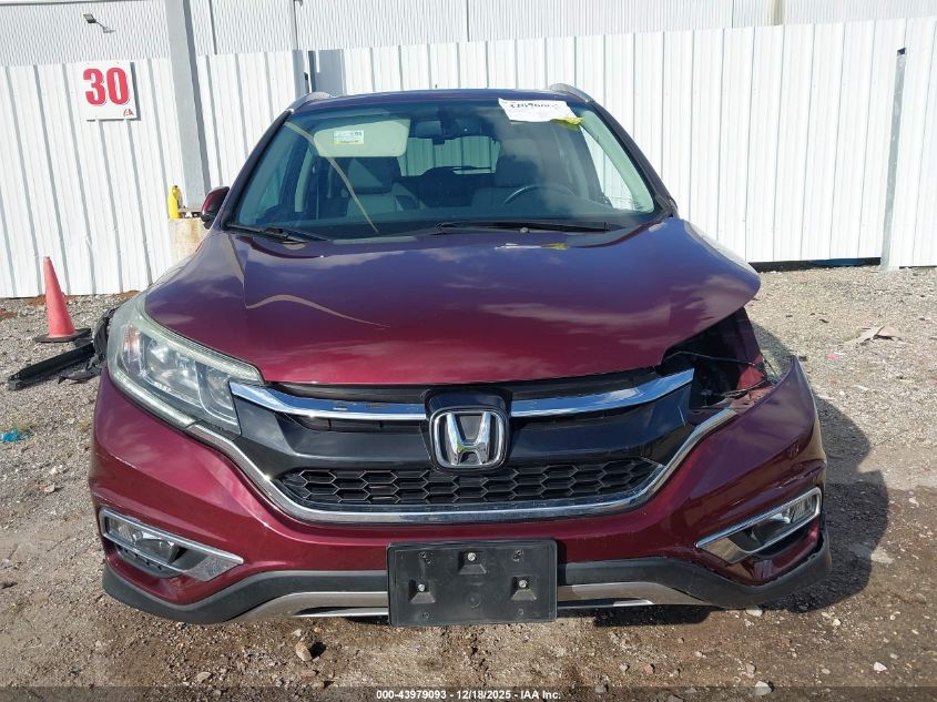 2016 Honda Cr-V Ex-L VIN: 2HKRM3H7XGH539561 Lot: 43979093