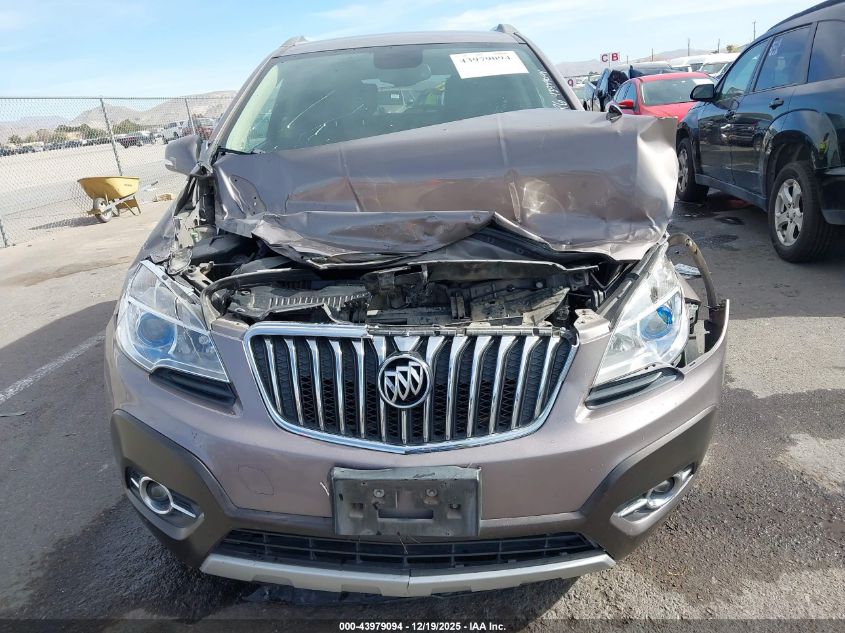 2015 Buick Encore Leather VIN: KL4CJCSB8FB108335 Lot: 43979094