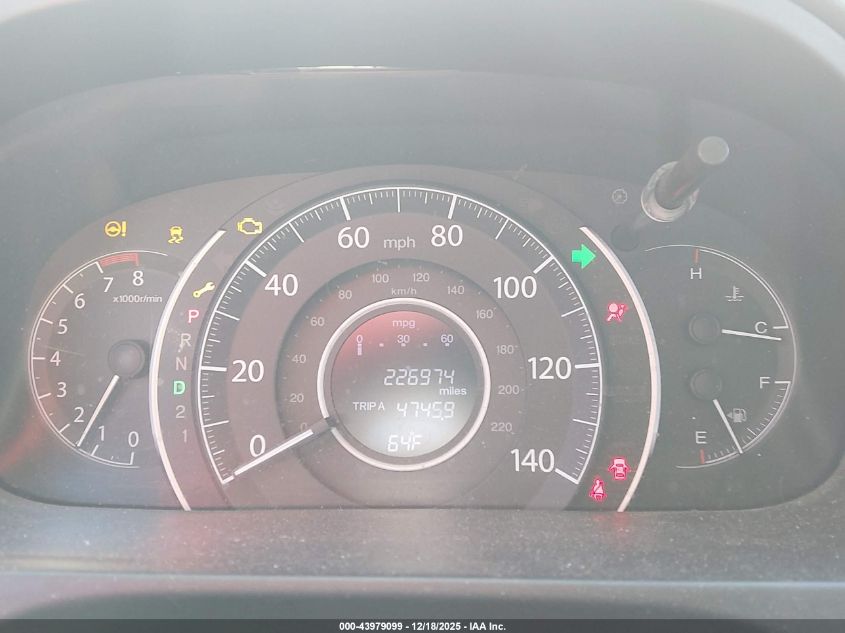 2014 Honda Cr-V Lx VIN: 2HKRM4H35EH654584 Lot: 43979099