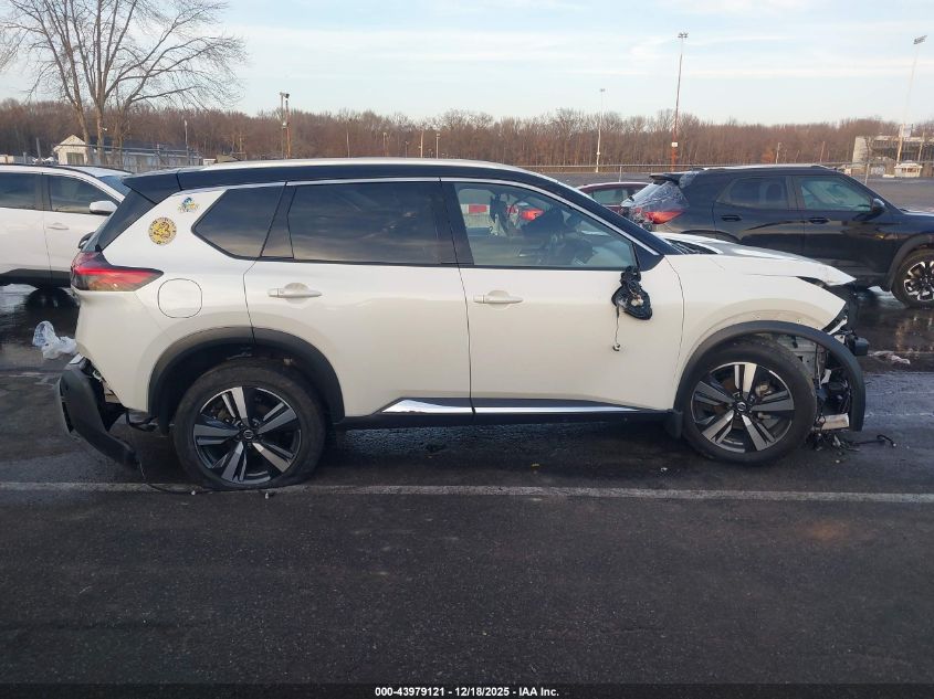 2021 Nissan Rogue Sl Intelligent Awd VIN: JN8AT3CB6MW227758 Lot: 43979121