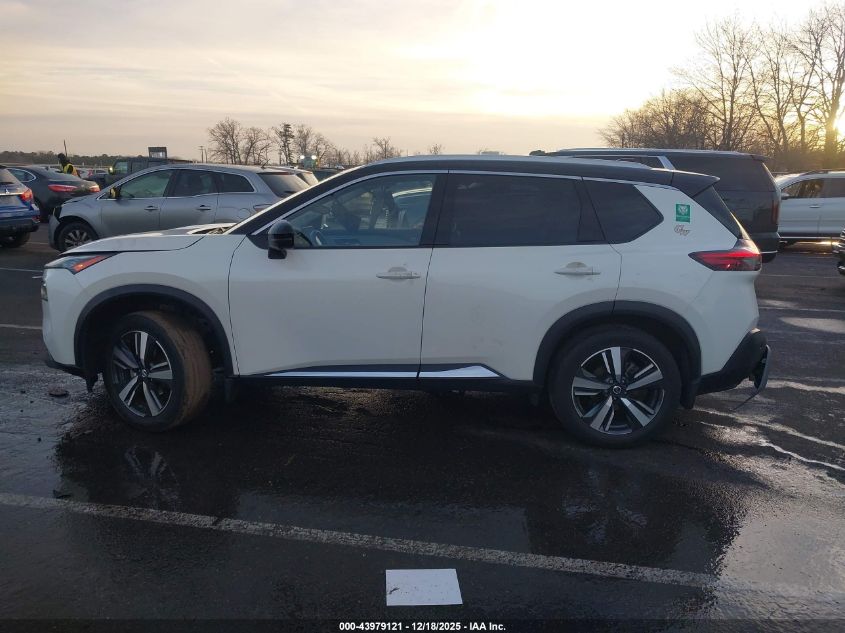 2021 Nissan Rogue Sl Intelligent Awd VIN: JN8AT3CB6MW227758 Lot: 43979121