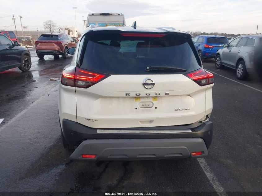2021 Nissan Rogue Sl Intelligent Awd VIN: JN8AT3CB6MW227758 Lot: 43979121