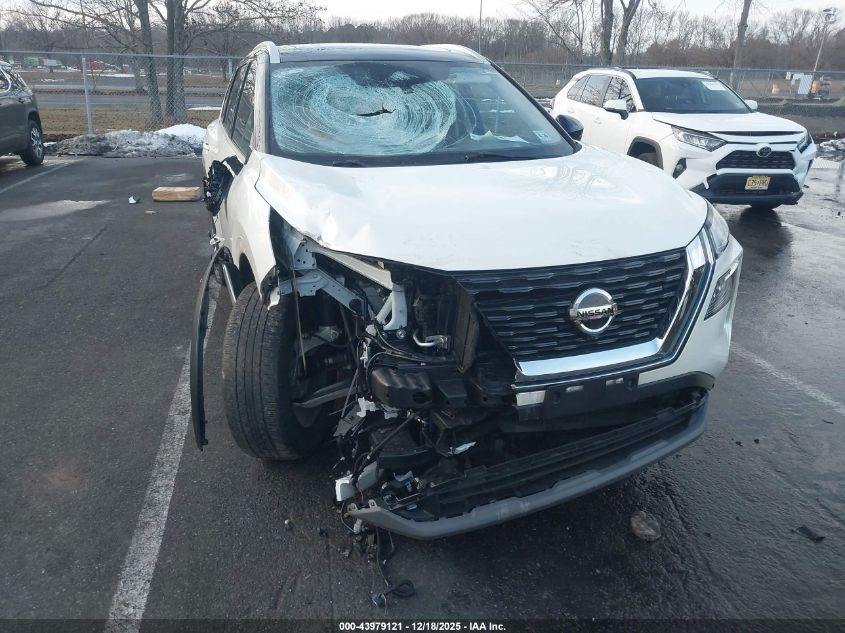 2021 Nissan Rogue Sl Intelligent Awd VIN: JN8AT3CB6MW227758 Lot: 43979121