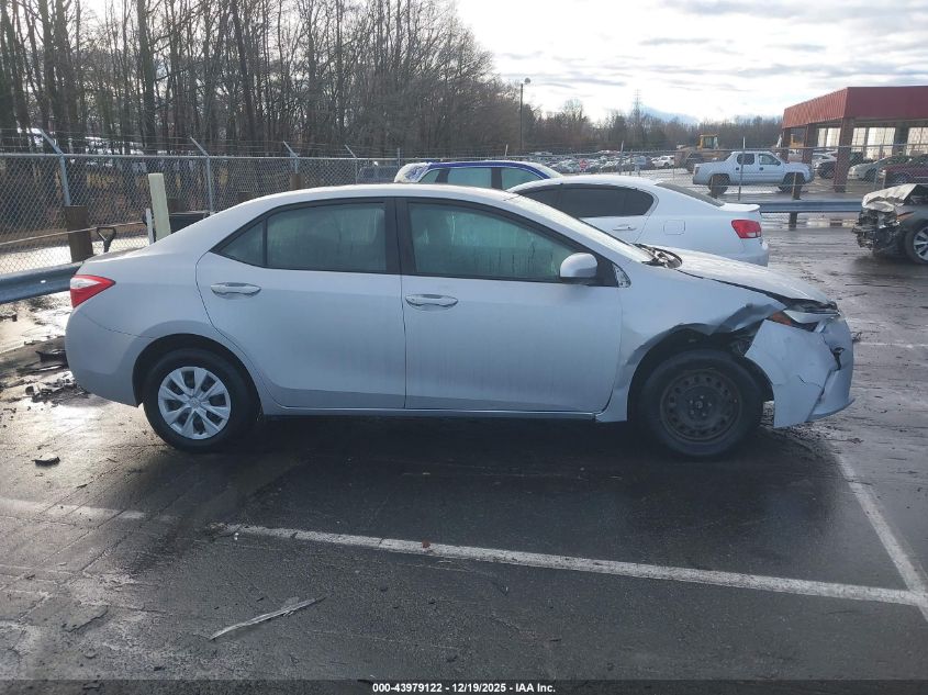 2015 Toyota Corolla L VIN: 2T1BURHE9FC352137 Lot: 43979122