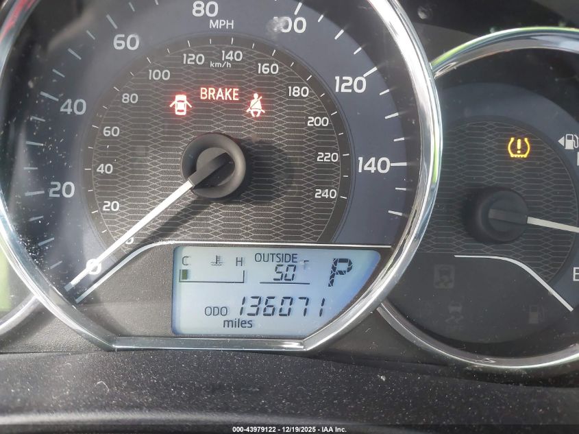 2015 Toyota Corolla L VIN: 2T1BURHE9FC352137 Lot: 43979122