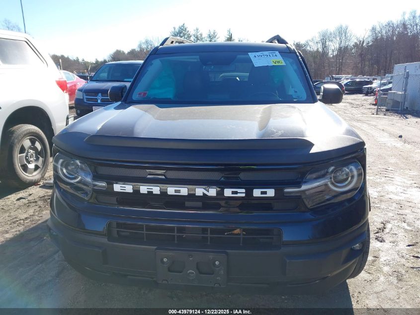 2022 Ford Bronco Sport Outer Banks VIN: 3FMCR9C67NRD95210 Lot: 43979124