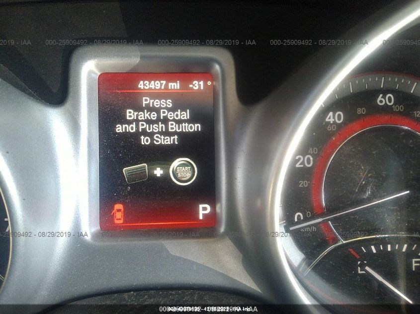 2016 Dodge Journey Sxt VIN: 3C4PDCBG3GT224746 Lot: 43979135