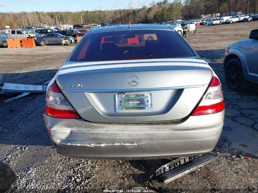 2007 Mercedes-Benz S 550 VIN: WDDNG71XX7A136328 Lot: 43979166