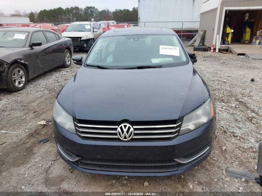 2013 Volkswagen Passat 2.5L Se VIN: 1VWBP7A30DC058035 Lot: 43979177