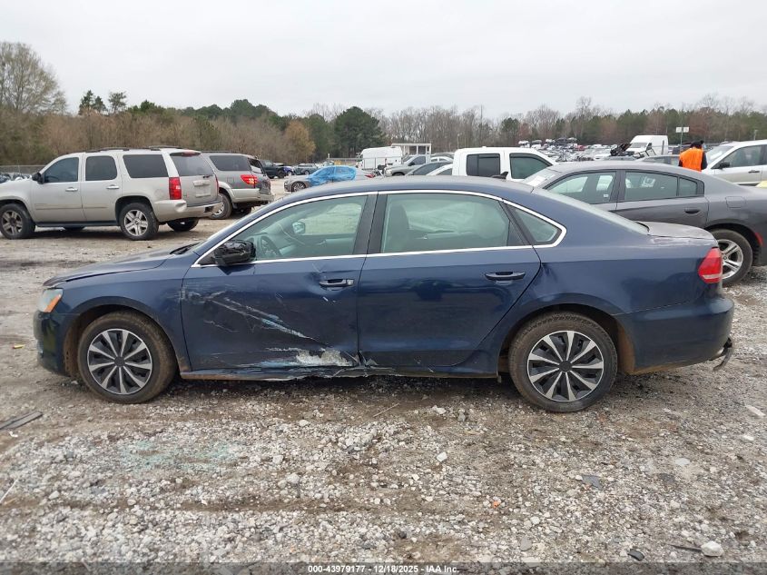 2013 Volkswagen Passat 2.5L Se VIN: 1VWBP7A30DC058035 Lot: 43979177