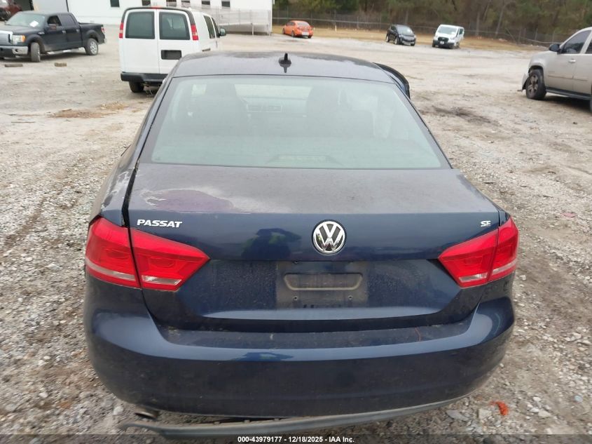 2013 Volkswagen Passat 2.5L Se VIN: 1VWBP7A30DC058035 Lot: 43979177
