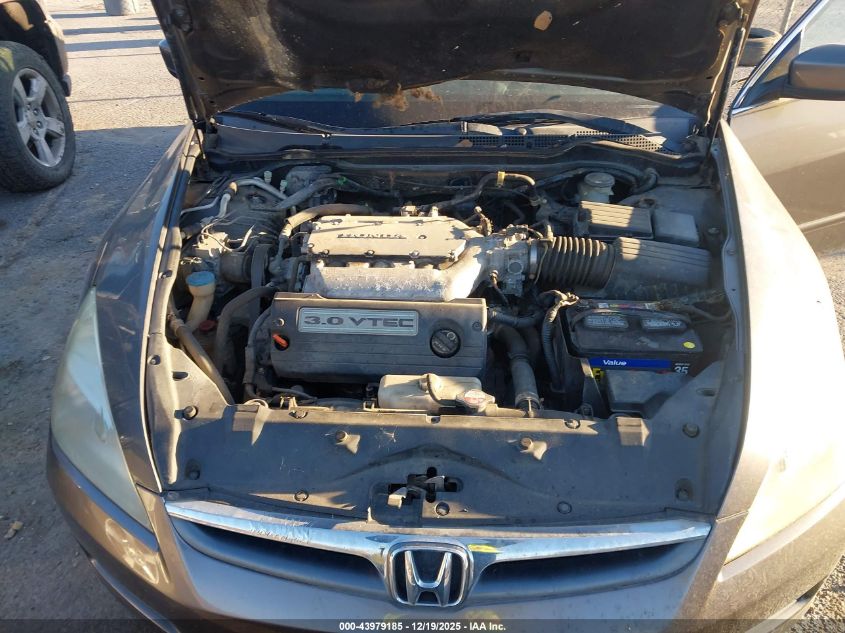 2006 Honda Accord 3.0 Ex VIN: 1HGCM665X6A075610 Lot: 43979185