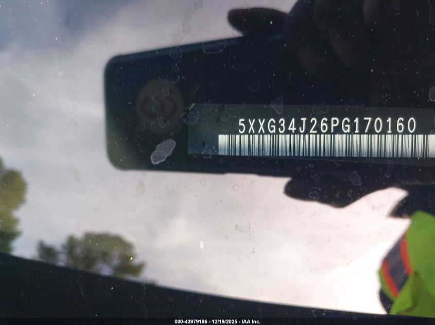 2023 Kia K5 Ex VIN: 5XXG34J26PG170160 Lot: 43979186
