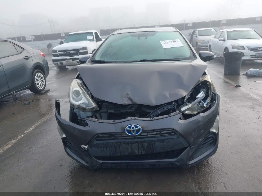 2017 Toyota Prius C One VIN: JTDKDTB30H1592155 Lot: 43979201