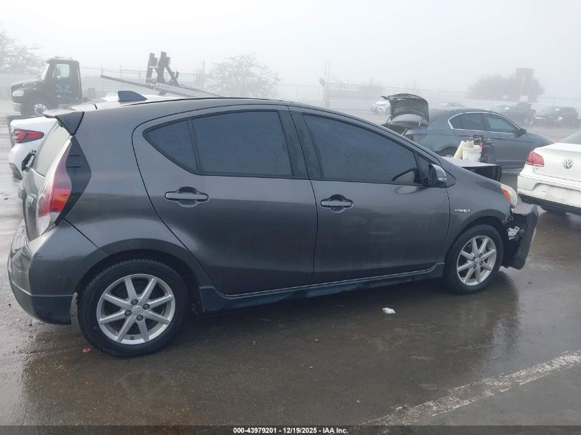 2017 Toyota Prius C One VIN: JTDKDTB30H1592155 Lot: 43979201