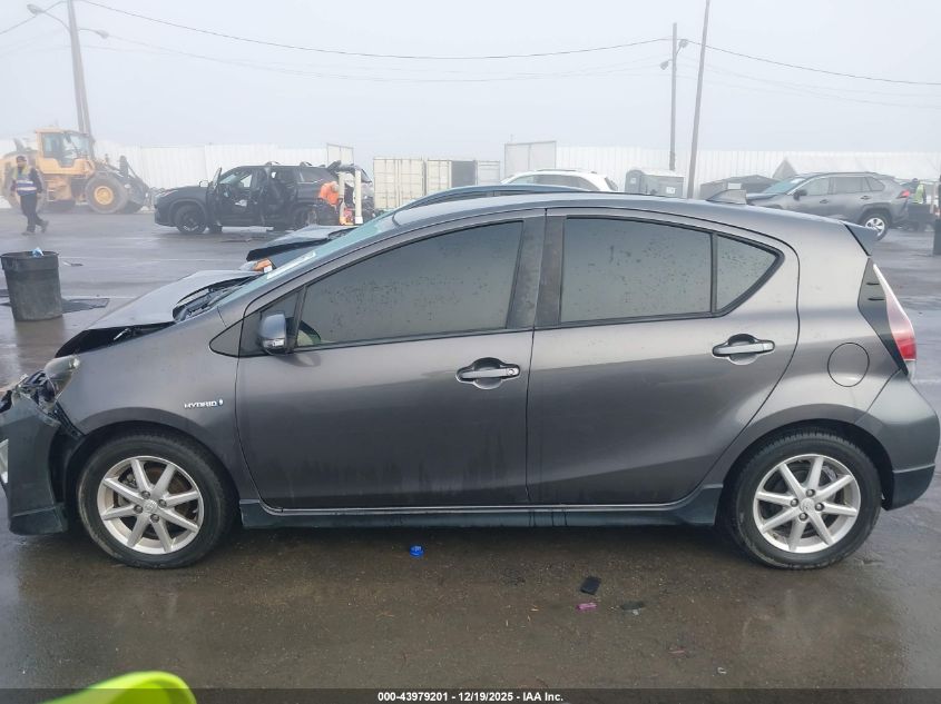 2017 Toyota Prius C One VIN: JTDKDTB30H1592155 Lot: 43979201