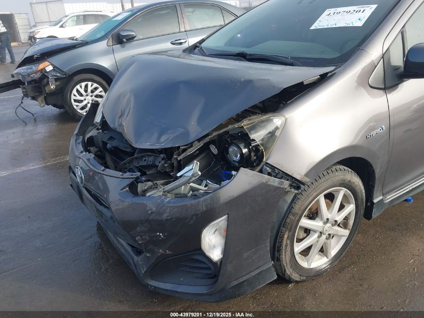 2017 Toyota Prius C One VIN: JTDKDTB30H1592155 Lot: 43979201