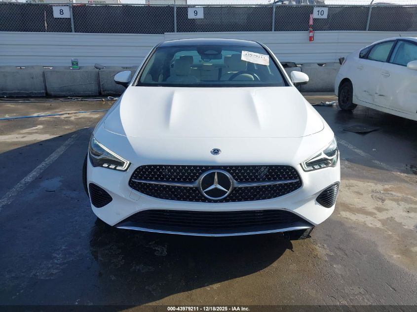 2025 Mercedes-Benz Cla 250 Coupe VIN: W1K5J4GB8SN496209 Lot: 43979211