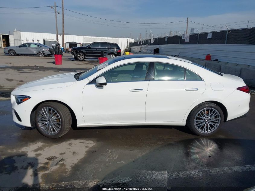 2025 Mercedes-Benz Cla 250 Coupe VIN: W1K5J4GB8SN496209 Lot: 43979211