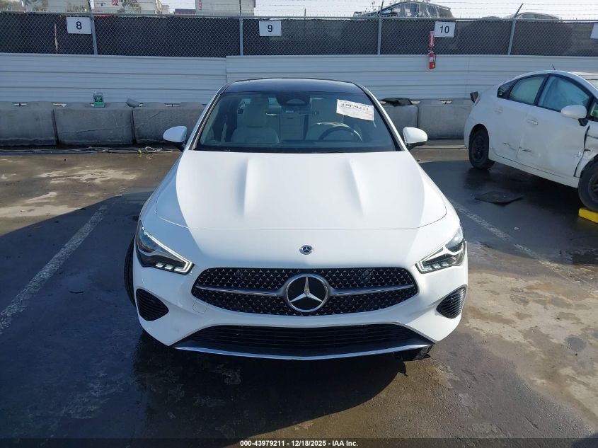 2025 Mercedes-Benz Cla 250 Coupe VIN: W1K5J4GB8SN496209 Lot: 43979211