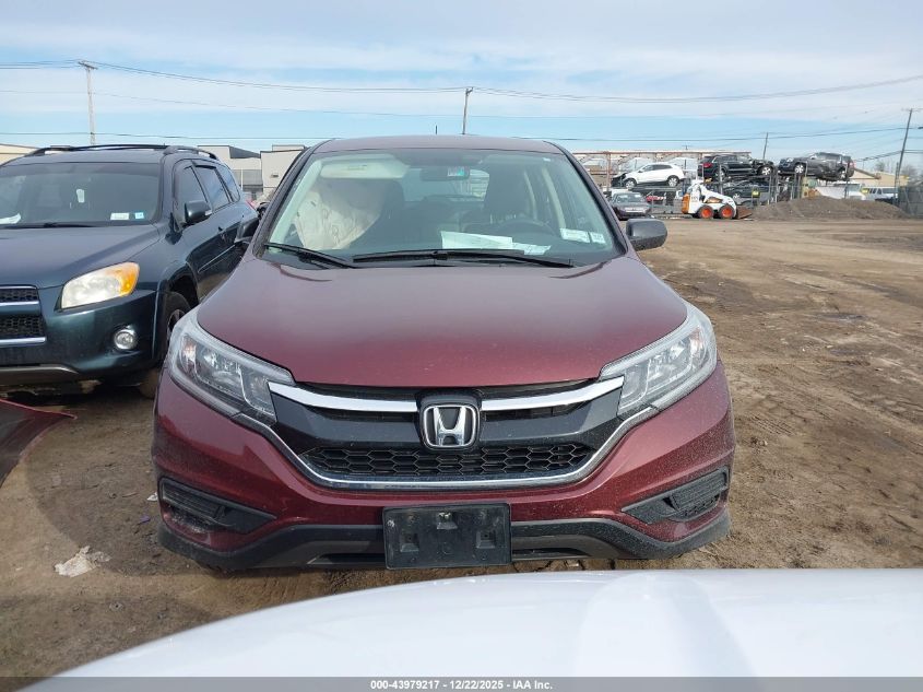 2015 Honda Cr-V Lx VIN: 5J6RM4H39FL015289 Lot: 43979217