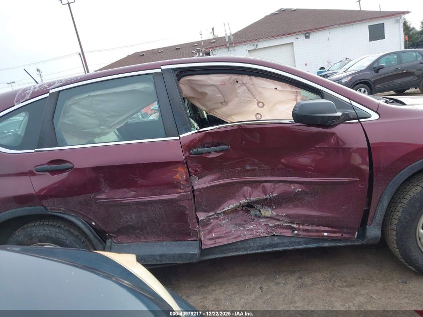 2015 Honda Cr-V Lx VIN: 5J6RM4H39FL015289 Lot: 43979217