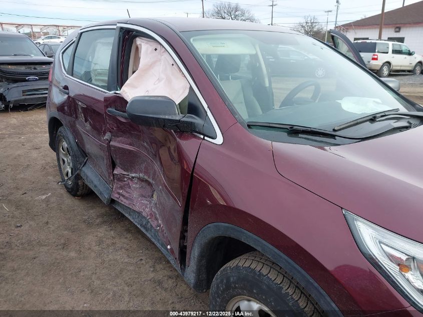 2015 Honda Cr-V Lx VIN: 5J6RM4H39FL015289 Lot: 43979217