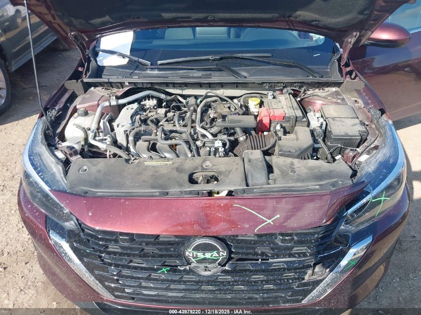 2025 Nissan Sentra Sv VIN: 3N1AB8CV2SY259508 Lot: 43979220