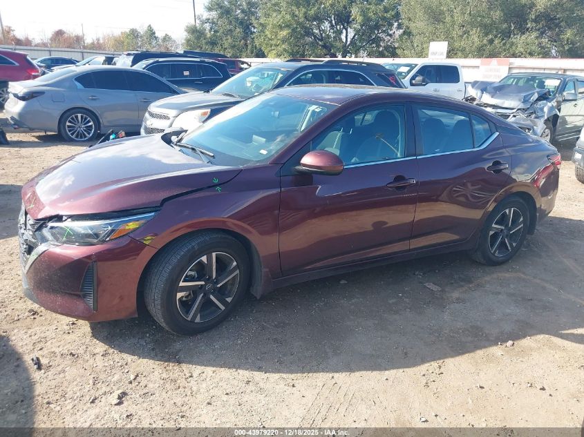 2025 Nissan Sentra Sv VIN: 3N1AB8CV2SY259508 Lot: 43979220