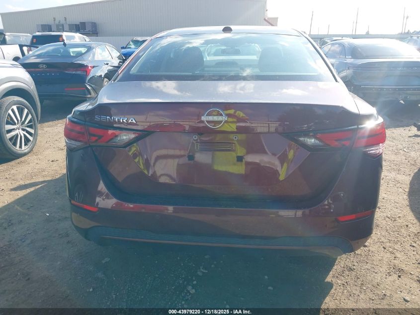 2025 Nissan Sentra Sv VIN: 3N1AB8CV2SY259508 Lot: 43979220