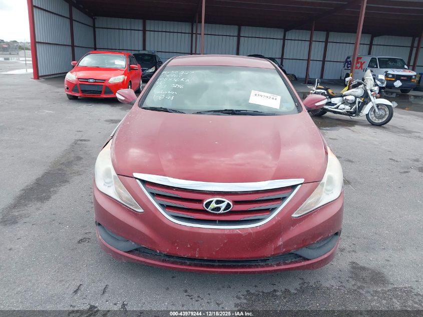 2014 Hyundai Sonata Gls VIN: 5NPEB4AC6EH947246 Lot: 43979244