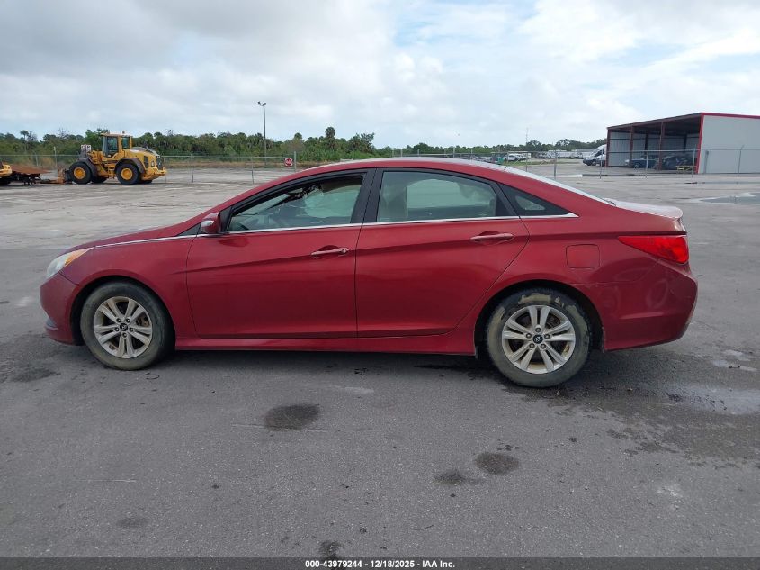 2014 Hyundai Sonata Gls VIN: 5NPEB4AC6EH947246 Lot: 43979244
