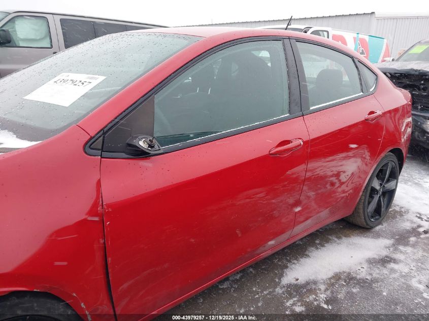 2016 Dodge Dart Sxt VIN: 1C3CDFBB2GD516743 Lot: 43979257