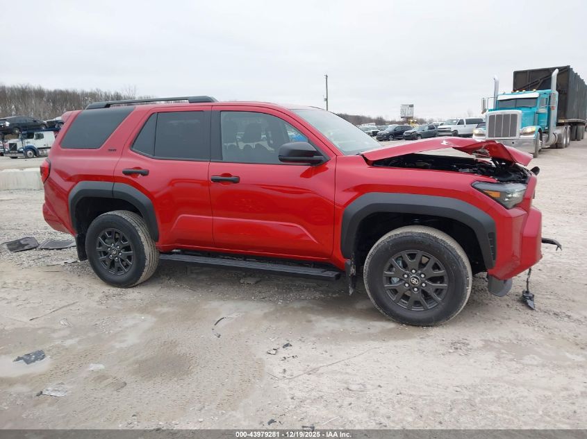 2025 Toyota 4Runner Sr5 VIN: JTEVA5BR1S5055523 Lot: 43979281