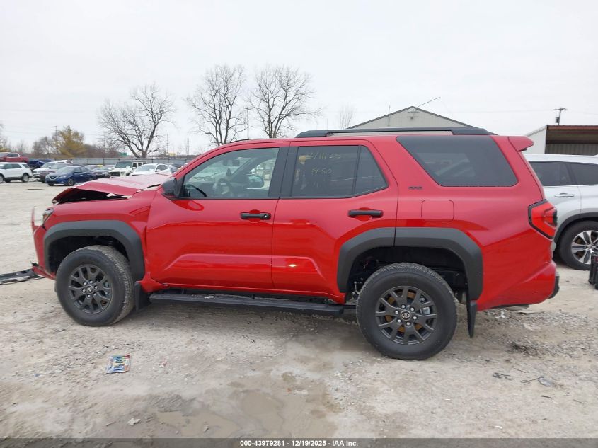 2025 Toyota 4Runner Sr5 VIN: JTEVA5BR1S5055523 Lot: 43979281