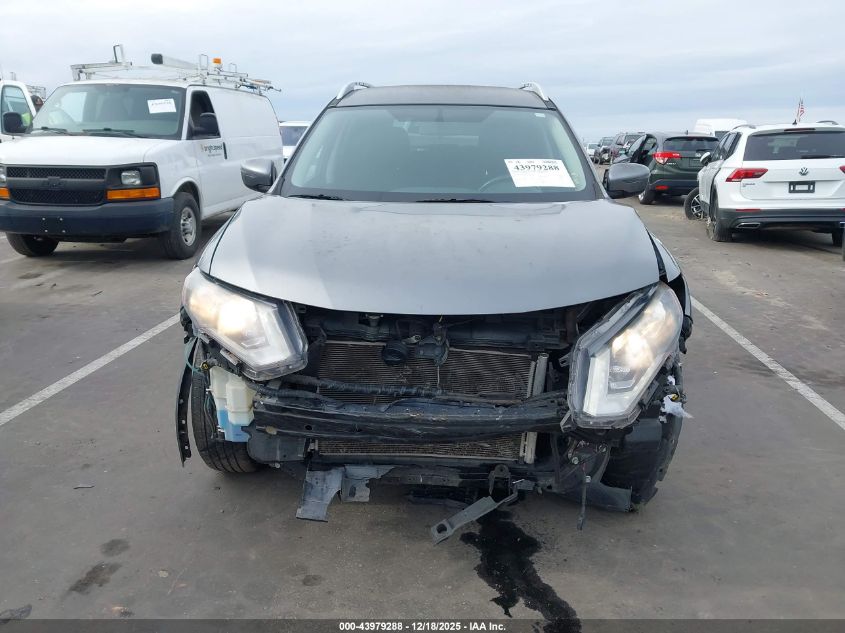 2017 Nissan Rogue Sv VIN: KNMAT2MV6HP531056 Lot: 43979288