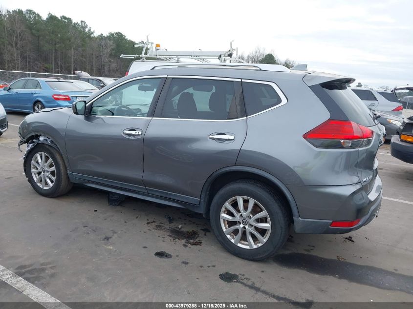 2017 Nissan Rogue Sv VIN: KNMAT2MV6HP531056 Lot: 43979288