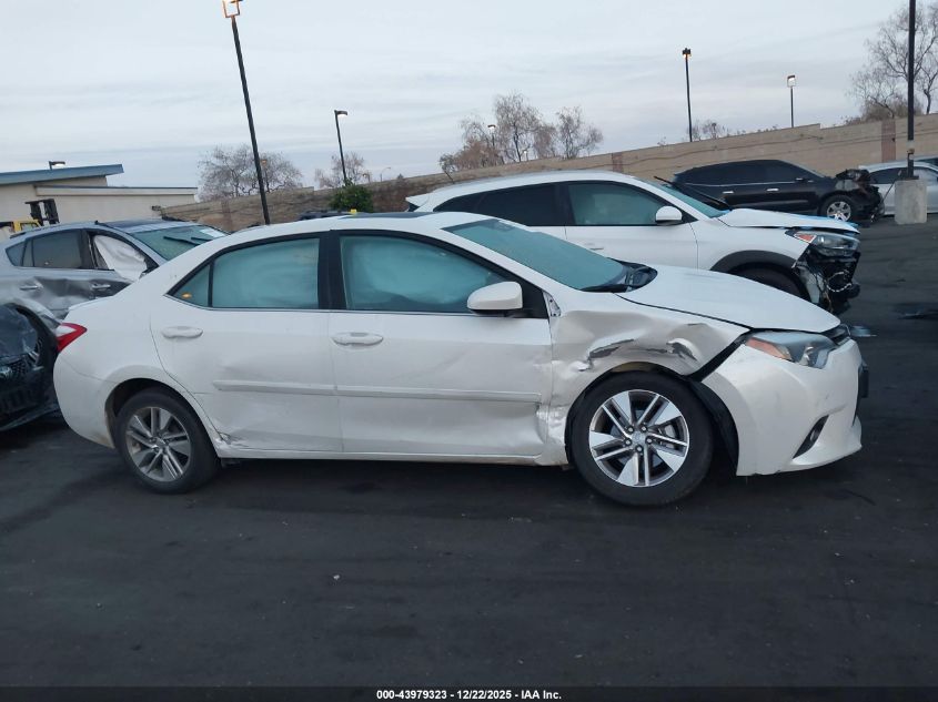2014 Toyota Corolla Le Eco Premium VIN: 5YFBPRHE6EP023692 Lot: 43979323