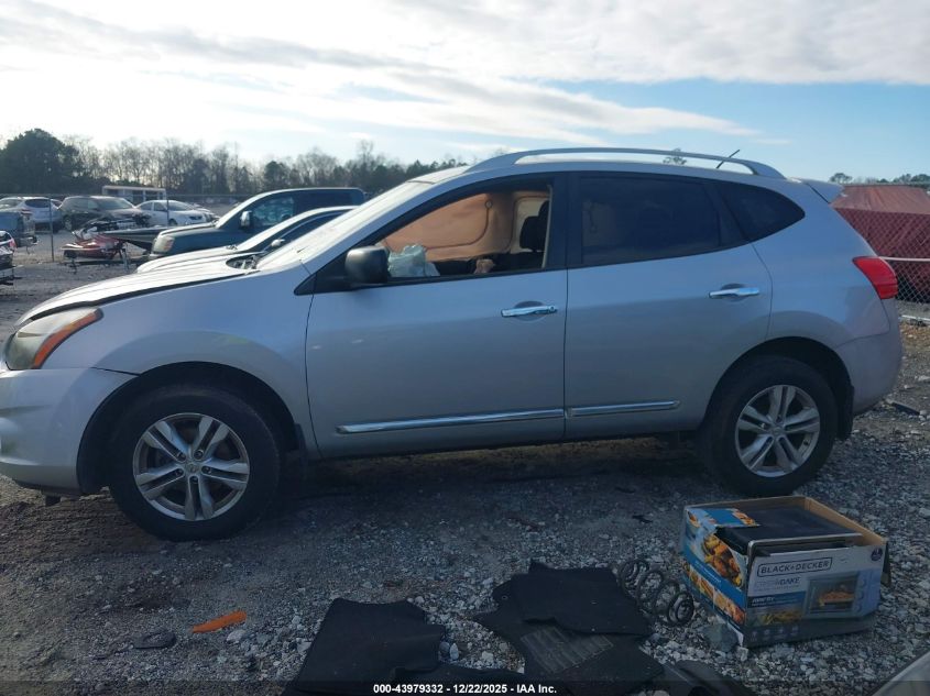 2015 Nissan Rogue Select S VIN: JN8AS5MTXFW669340 Lot: 43979332