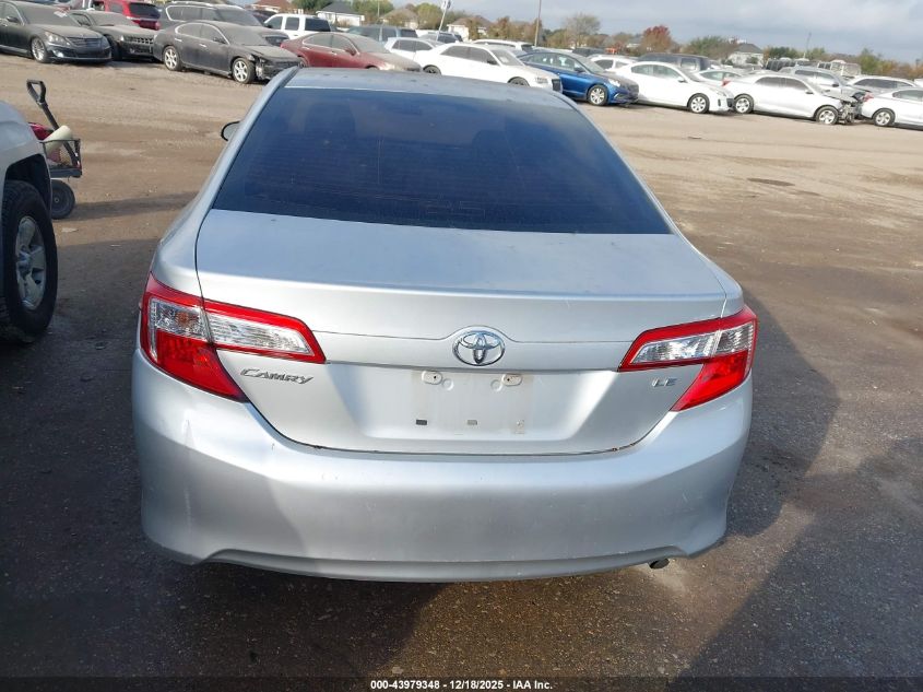 2014 Toyota Camry Le VIN: 4T4BF1FK4ER343546 Lot: 43979348