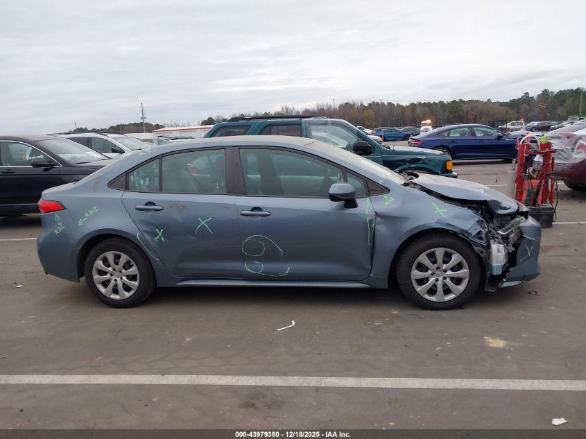 2021 Toyota Corolla Le VIN: 5YFEPMAEXMP170543 Lot: 43979350