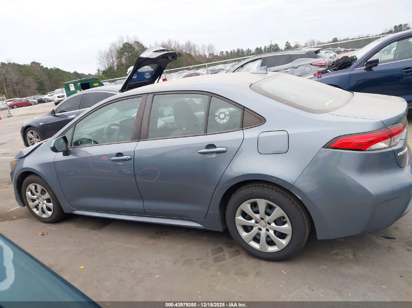 2021 Toyota Corolla Le VIN: 5YFEPMAEXMP170543 Lot: 43979350