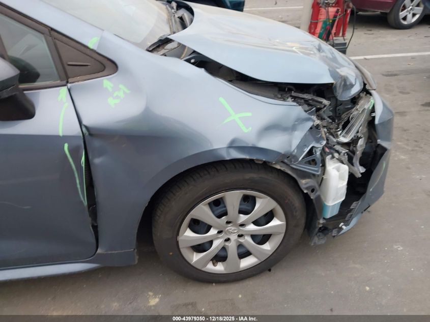 2021 Toyota Corolla Le VIN: 5YFEPMAEXMP170543 Lot: 43979350