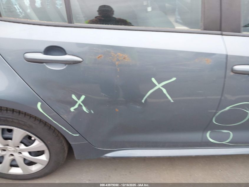 2021 Toyota Corolla Le VIN: 5YFEPMAEXMP170543 Lot: 43979350