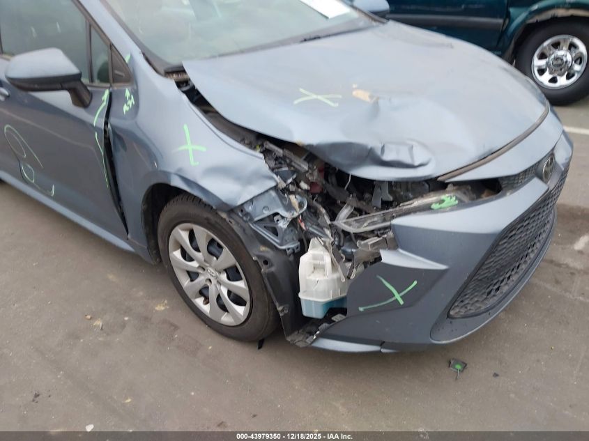 2021 Toyota Corolla Le VIN: 5YFEPMAEXMP170543 Lot: 43979350