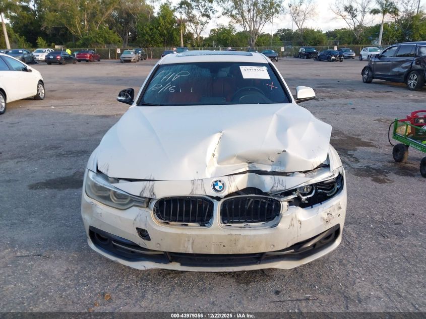 2017 BMW 330I VIN: WBA8B9G31HNU56795 Lot: 43979356