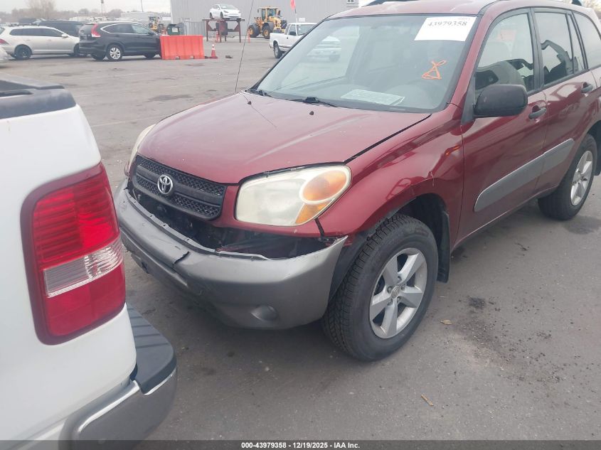 2004 Toyota Rav4 VIN: JTEHD20V140024260 Lot: 43979358