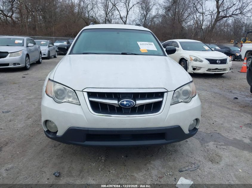 2009 Subaru Outback 2.5I VIN: 4S4BP61C297344476 Lot: 43979384