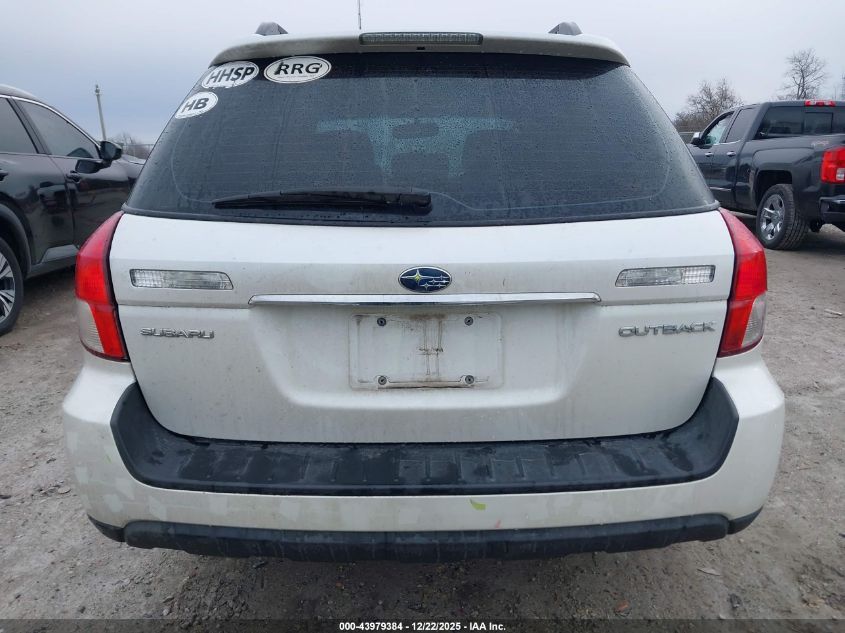 2009 Subaru Outback 2.5I VIN: 4S4BP61C297344476 Lot: 43979384