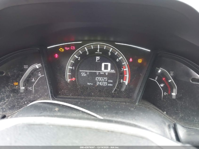 2017 Honda Civic Lx VIN: 2HGFC2F59HH508363 Lot: 43979397